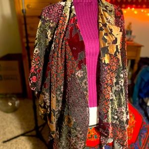 Retro velvet Hippie Cardigan